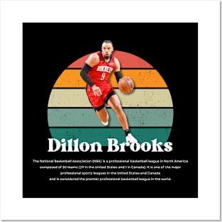 Dillon Brooks Vintage V1 Posters and Art